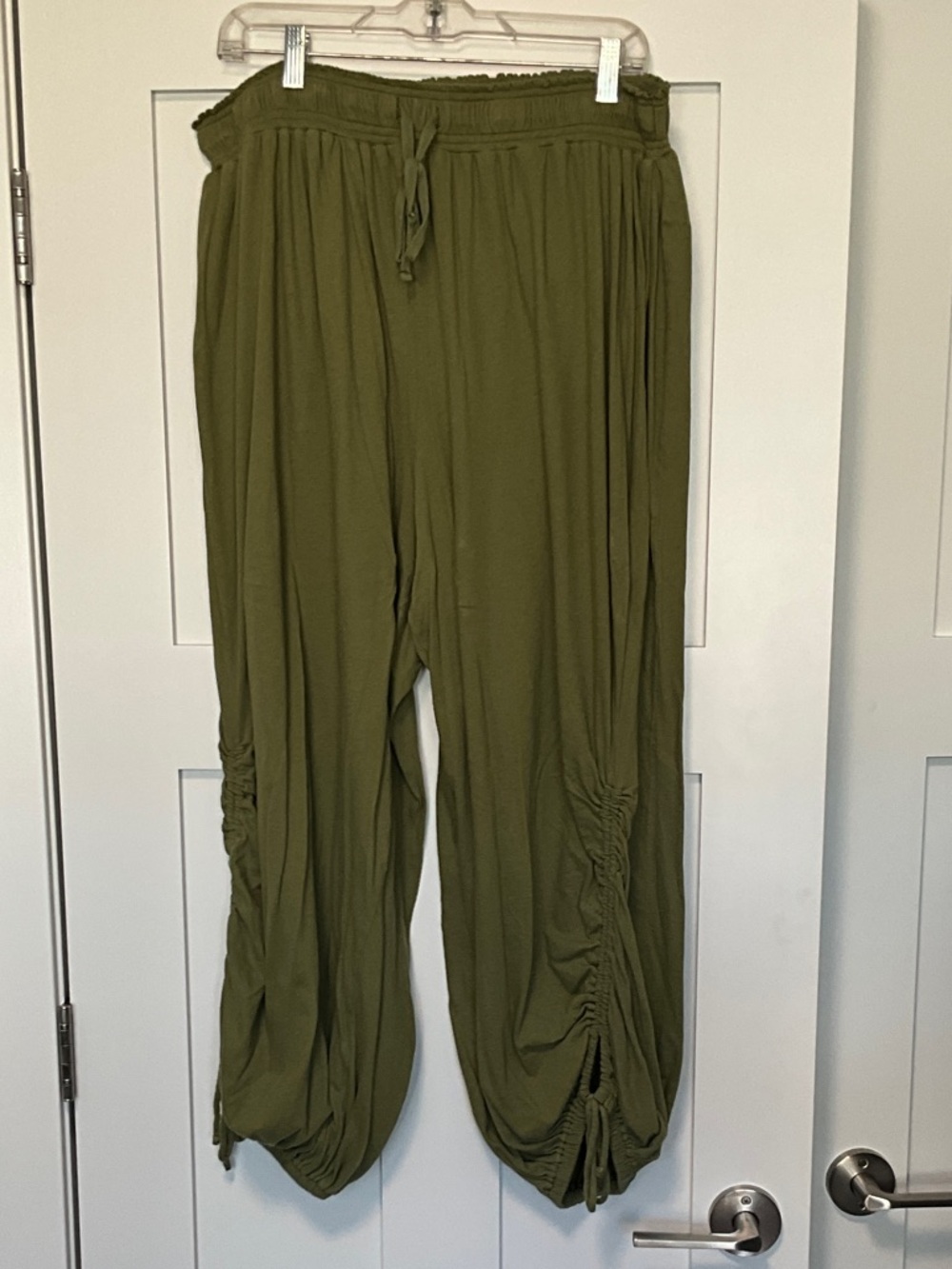 Urban Outfitters Olive Drawstring Harem Joggers